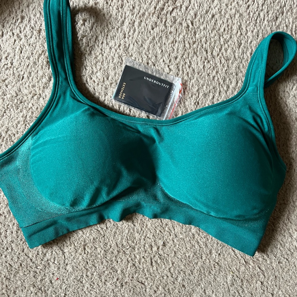 Underoutfit Teal Supportive Bra